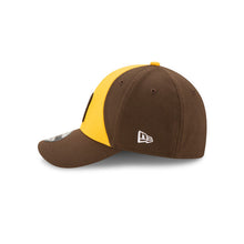 Load image into Gallery viewer, San Diego Padres New Era MLB 59FIFTY 5950 Fitted Cap Hat Gold/Brown Crown Brown Visor Brown Logo

