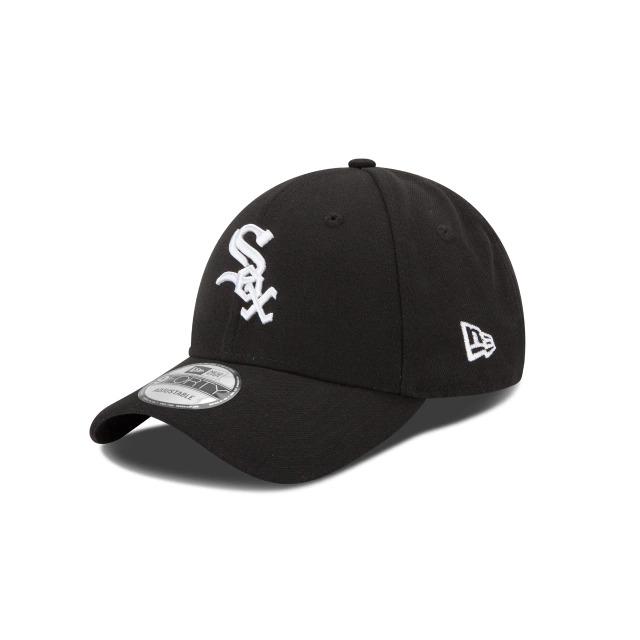 Chicago White Sox New Era MLB 9FORTY 940 Adjustable Cap Hat Black Crown/Visor White Logo 