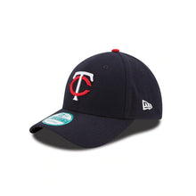 Load image into Gallery viewer, Minnesota Twins New Era MLB 9FORTY 940 Adjustable Cap Hat Navy Crown/Visor White/Red Logo 
