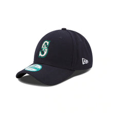 Load image into Gallery viewer, Seattle Mariners New Era MLB 9FORTY 940 Adjustable Cap Hat Navy Crown/Visor White/Teal Logo 
