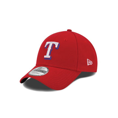 Texas Rangers New Era 9FORTY 940 Adjustable Cap Hat Red Crown/Visor White/Dark Royal Blue Logo 