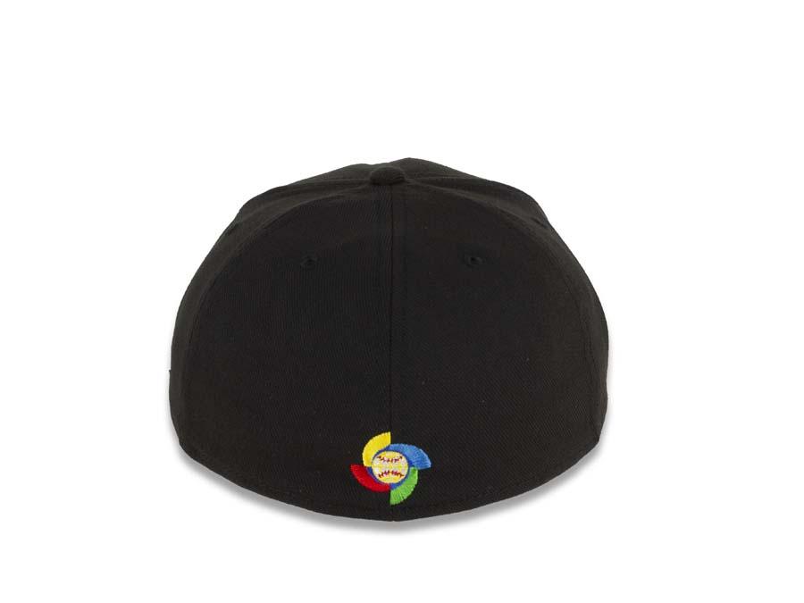 Mexico 39THIRTY 3930 WBC Flexfit Cap Hat Team Color Black