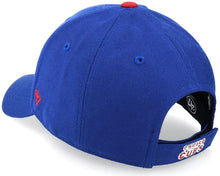 Load image into Gallery viewer, Chicago Cubs &#39;47 Brand MLB MVP Adjustable Cap Hat Royal Blue Crown/Visor Red/White Logo 
