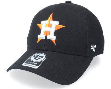 Houston Astros '47 Brand MLB MVP Adjustable Cap Hat Navy Crown/Visor Team Color Logo 