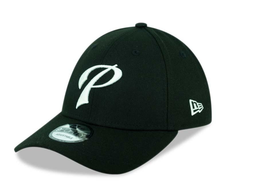 San Diego Padres New Era MLB 9FORTY 940 Adjustable Cap Hat Black Crown/Visor White ??úP??Ñ Logo 