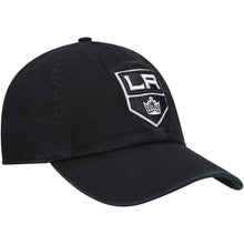 Load image into Gallery viewer, Los Angeles Kings &#39;47 NHL Clean Up Adjustable Cap Hat Black Crown/Visor Team Color Logo 
