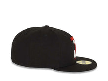 Load image into Gallery viewer, Tijuana Toros New Era LMB 59FIFTY 5950 Fitted Cap Team Color Hat Black Crown/Visor Red/White ??úTJ??Ñ Logo 
