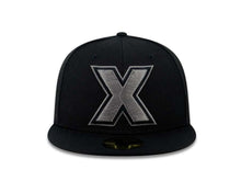 Load image into Gallery viewer, Xolos de Tijuana New Era Liga MX 59FIFTY 5950 Fitted Cap Hat Black Crown/Visor Dark Gray ??úX??Ñ Logo 
