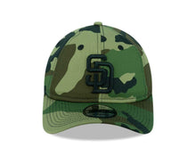 Load image into Gallery viewer, San Diego Padres New Era MLB 9TWENTY 920 Adjustable Cap Hat Camo Crown/Visor Black Logo 
