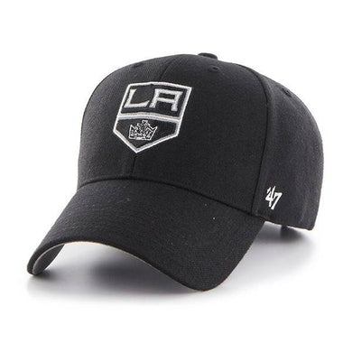 Los Angeles Kings '47 NHL MVP Adjustable Cap Hat Black Crown/Visor Team Color Logo 