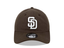 Load image into Gallery viewer, San Diego Padres New Era MLB 9TWENTY 920 Adjustable Cap Hat Brown Crown/Visor White Logo
