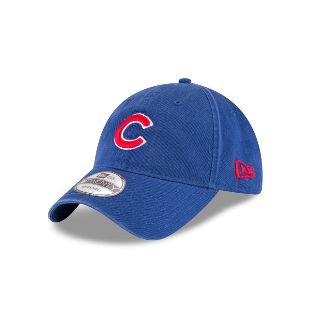 Chicago Cubs New Era MLB 9TWENTY 920 Adjustable Cap Hat Royal Blue Crown/Visor Red/White Logo 