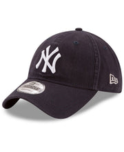 Load image into Gallery viewer, New York Yankees New Era MLB 9TWENTY 920 Adjustable Cap Hat Team Color Navy Crown/Visor White Logo 
