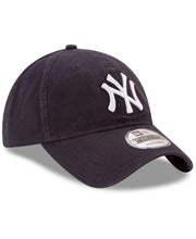 Load image into Gallery viewer, New York Yankees New Era MLB 9TWENTY 920 Adjustable Cap Hat Team Color Navy Crown/Visor White Logo 
