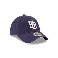 Load image into Gallery viewer, (Youth) San Diego Padres New Era MLB 9TWENTY 920 Adjustable Cap Hat Team Color Navy Crown/Visor White Logo 
