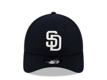 Load image into Gallery viewer, San Diego Padres New Era MLB 9FORTY 940 Adjustable Cap Hat Navy Crown/Visor White Logo
