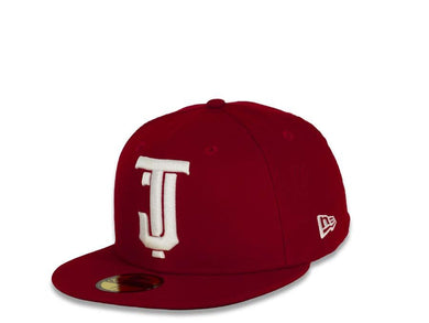Tijuana Toros New Era LMB 59FIFTY 5950 Fitted Cap Hat Red Crown/Visor White ??úTJ??Ñ Logo 