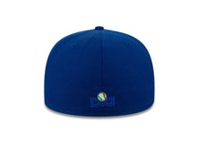 Load image into Gallery viewer, Obregon Yaquis New Era 59FIFTY 5950 Fitted Cap Hat Royal Blue Crown/Visor White ??úCO??Ñ Logo 
