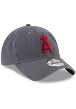 Load image into Gallery viewer, Los Angeles Anaheim Angels New Era MLB 9TWENTY 920 Adjustable Cap Hat Gray Crown/Visor Navy/Red Logo
