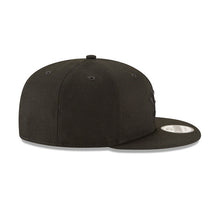 Load image into Gallery viewer, Houston Astros New Era MLB 9FIFTY 950 Snapback Cap Hat Black Crown/Visor Black Logo 

