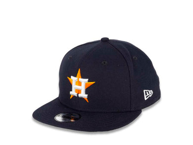 (Youth) Houston Astros New Era MLB 9FIFTY 950 Kid Snapback Cap Hat Navy Crown/Visor Team Color Logo 