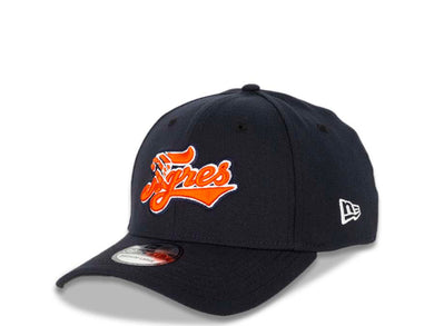 Tigres de Quintana Roo New Era LMB 39THIRTY 3930 Flexfit Cap Hat Navy Blue Crown/Visor White/Orange Logo