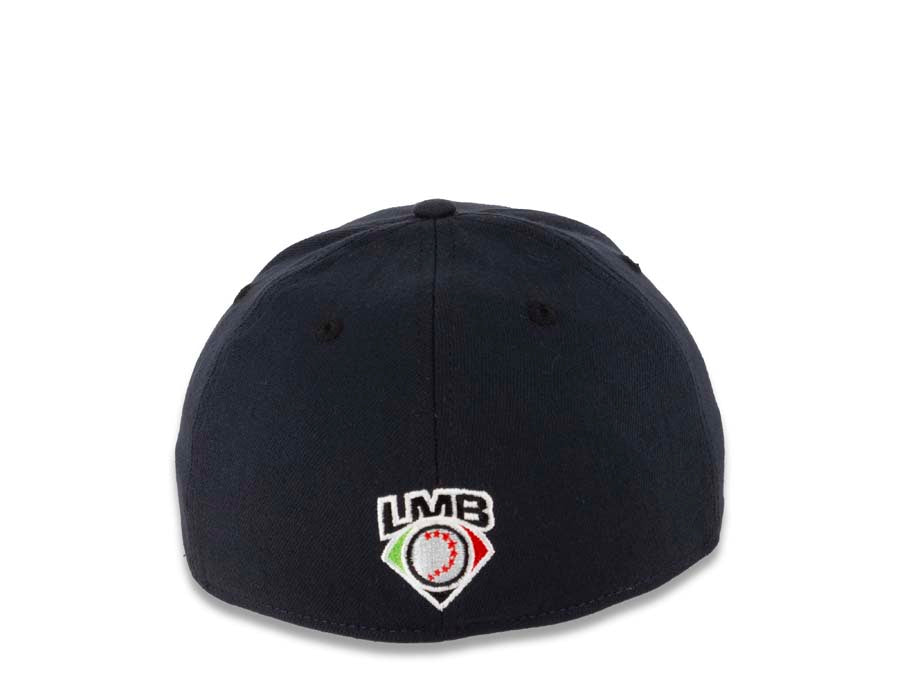 Tigres de Quintana Roo New Era LMB 39THIRTY 3930 Flexfit Cap Hat Navy Blue  Crown/Visor White/Orange Logo