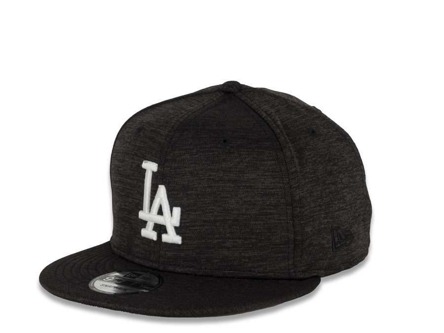 Los Angeles Dodgers New Era MLB 9FIFTY 950 Snapback Cap Hat Shadow Tech Black Crown/Visor White Logo