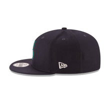 Load image into Gallery viewer, Seattle Mariners New Era MLB 9FIFTY 950 Snapback Cap Hat Navy Crown/Visor Team Color Logo 
