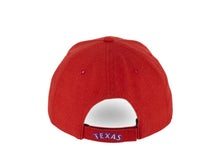 Load image into Gallery viewer, Texas Rangers &#39;47 MLB MVP Adjustable Cap Hat Red Crown/Visor White/Royal Blue Logo 
