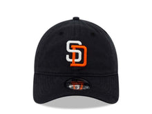 Load image into Gallery viewer, San Diego Padres New Era MLB 9TWENTY 920 Adjustable Cap Hat Navy Crown/Visor White/Orange Logo\
