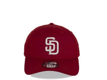Load image into Gallery viewer, San Diego Padres New Era MLB 39THIRTY 3930 Flexfit Cap Hat Red Crown/Visor White Logo
