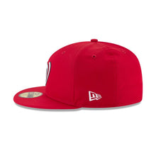 Load image into Gallery viewer, (Youth) Washington Nationals New Era MLB 59FIFTY 5950 Fitted Cap Hat Red Crown/Visor White/Black Logo 
