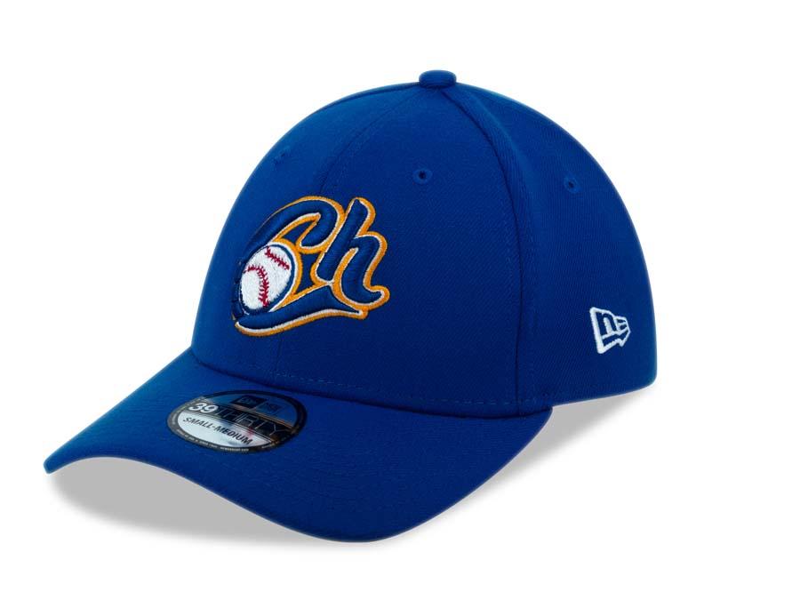 Charros de Jalisco New Era 39THIRTY 3930 Flexfit Cap Hat Royal Blue Crown/Visor Team Color Logo