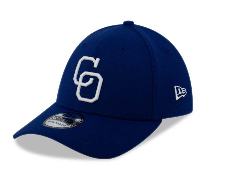 Yaquis de Obregon New Era 39THIRTY 3930 Flexfit Cap Hat Royal Blue Crown/Visor White 