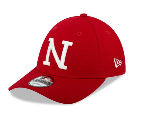 Mayos de Navojoa New Era 9FORTY 940 Adjustable Cap Hat Red Crown/Visor White Logo
