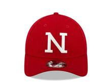 Load image into Gallery viewer, Mayos de Navojoa New Era 9FORTY 940 Adjustable Cap Hat Red Crown/Visor White Logo
