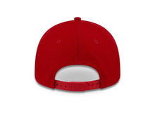 Load image into Gallery viewer, Mayos de Navojoa New Era 9FORTY 940 Adjustable Cap Hat Red Crown/Visor White Logo
