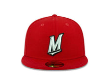 Load image into Gallery viewer, Venados de Mazatlan New Era 59FIFTY 5950 Fitted Cap Hat Red Crown/Visor White/Black Logo
