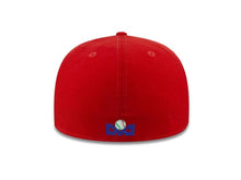 Load image into Gallery viewer, Venados de Mazatlan New Era 59FIFTY 5950 Fitted Cap Hat Red Crown/Visor White/Black Logo

