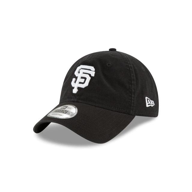San Francisco Giants New Era MLB 9TWENTY 920 Adjustable Cap Hat Black Crown/Visor White Logo