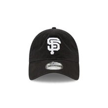 Load image into Gallery viewer, San Francisco Giants New Era MLB 9TWENTY 920 Adjustable Cap Hat Black Crown/Visor White Logo
