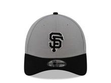 Load image into Gallery viewer, San Francisco Giants New Era MLB 39THIRTY 3930 Flexfit Cap Hat Gray Crown Black Visor Black/White Logo
