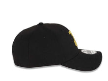 Load image into Gallery viewer, Tijuana Toros New Era LMB 39THIRTY 3930 Flexfit Cap Hat Black Crown/Visor Metallic Gold Logo
