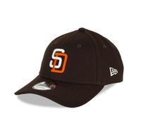 Load image into Gallery viewer, San Diego Padres New Era MLB 9FORTY 940 Adjustable Cap Hat Dark Brown Crown/Visor White/Orange Logo
