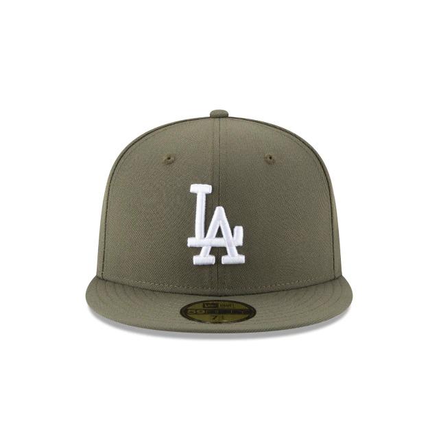 New Era Caps Los Angeles Dodgers 59FIFTY Fitted Hat Olive