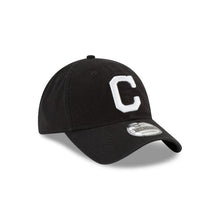 Load image into Gallery viewer, Cleveland Indians New Era MLB 9TWENTY 920 Adjustable Cap Hat Black Crown/Visor White “C” Logo 
