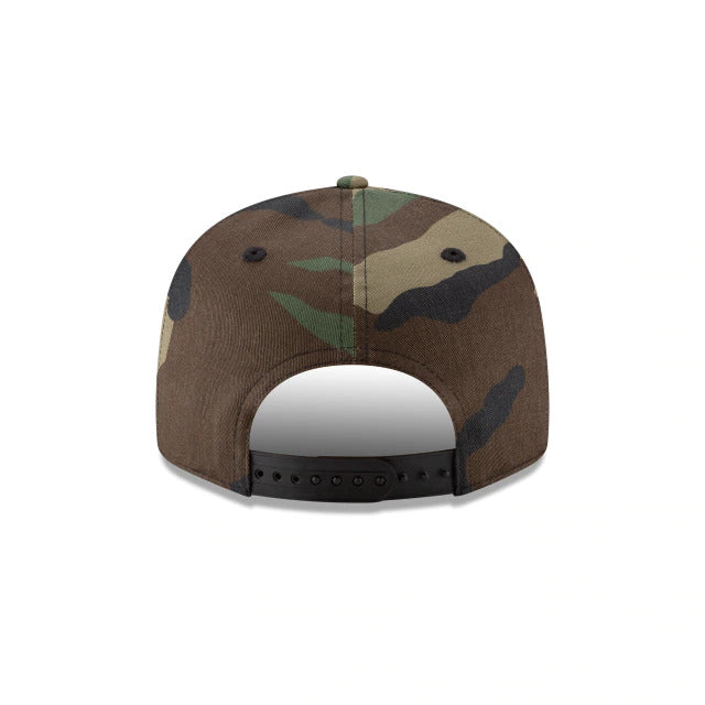 Detroit Tigers MLB 2022 Armed Forces Camo 9FIFTY Snapback Cap