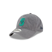 Load image into Gallery viewer, Seattle Mariners New Era MLB 9TWENTY 920 Adjustable Cap Hat Dark Gray Crown/Visor Team Color Logo 
