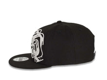 Load image into Gallery viewer, San Diego Padres New Era MLB 9FIFTY 950 Snapback Cap Hat Black Crown/Visor Black/White Logo C-Note
